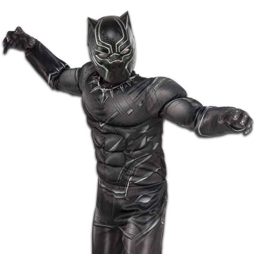 Marvel Civil War Black Panther Costume Small 4-6